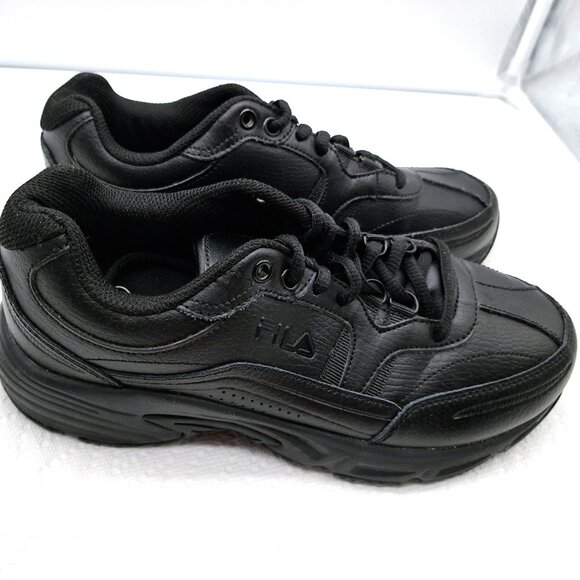 Fila Men's Memory Workshift-m Shoes, Black  - Size 7.5 wide - Picture 1 of 13